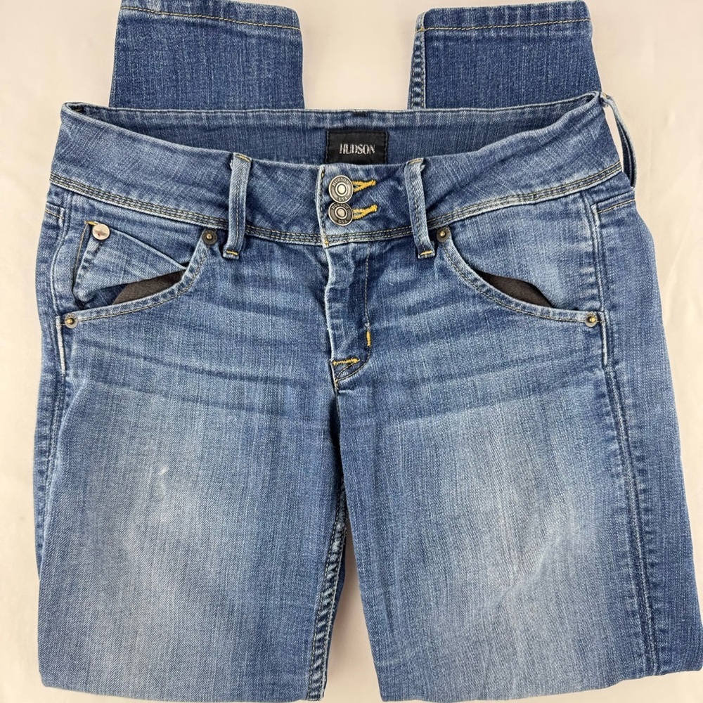Hudson Jeans Collin Flap Skinny Jeans